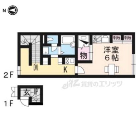 レオパレスパストラーレの物件間取画像